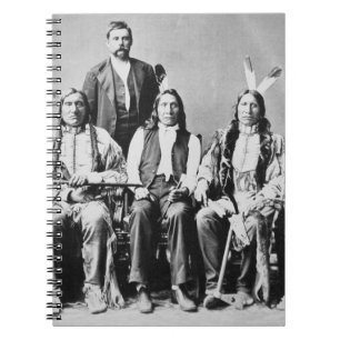 Delegation of Sioux chiefs, led by Red Cloud (1822 Notebook