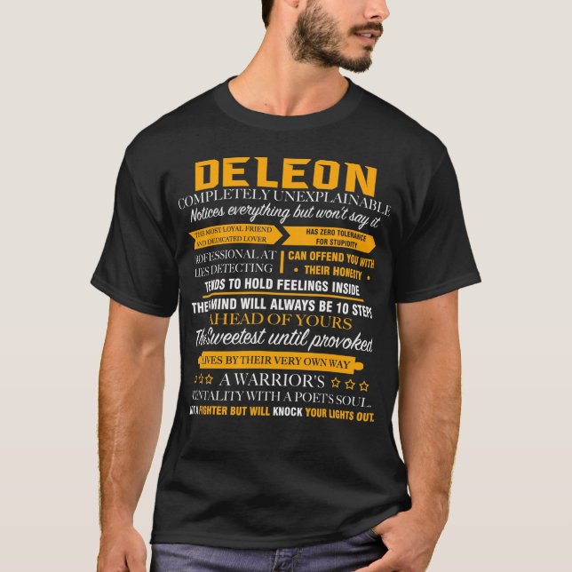 DELEON completely unexplainable T-Shirt (Front)