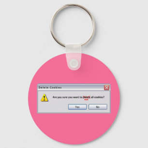 Delete Cookies Key Ring