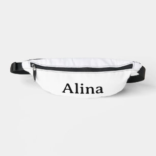 delete text add own design 14.5" x 6" bum bags