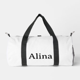 delete text add own design 19" x 9.5" x 9.5" duffle bag