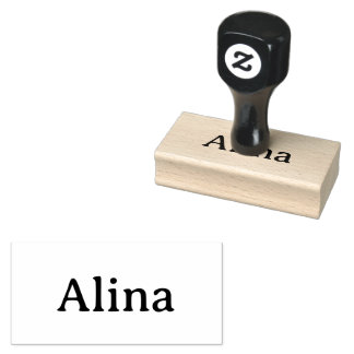delete text add own design 1.5" x 3" rubber stamp