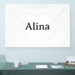 delete text add own design 4' x 6' Indoor Banner