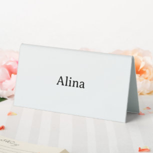 delete text add own design 6" X 3" Plastic