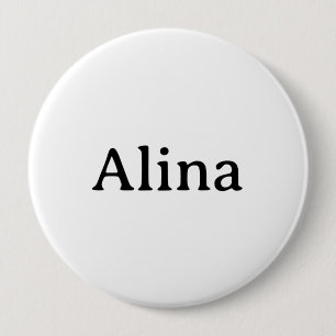 delete text add own design Huge 4" Round 10 Cm Round Badge