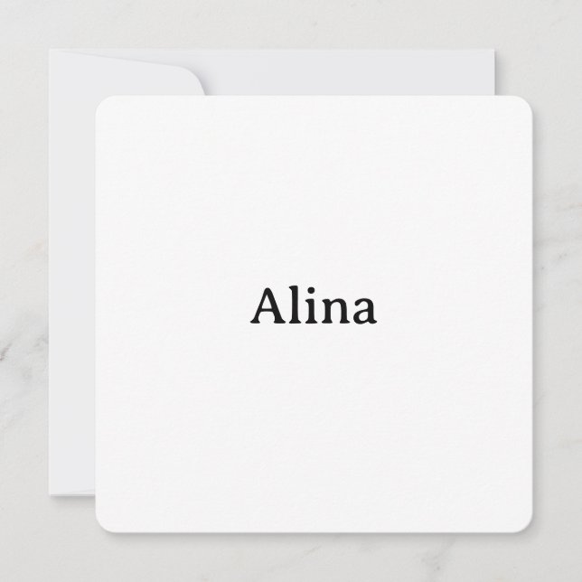 delete text add own design Rounded 5.25" x 5.25" Invitation (Front)