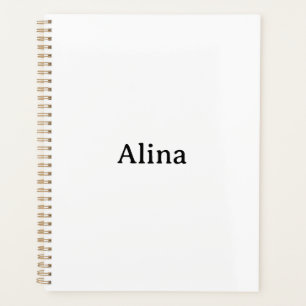 delete text add own design standard 8.5″ x 11″ planner