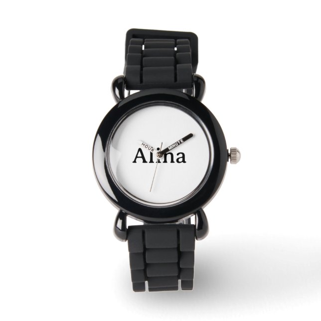 delete text Kids Plastic Case with Silicone Strap  Watch (Front)