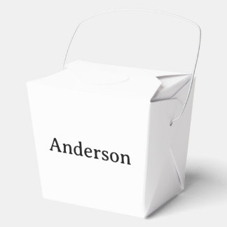 Delete Text Replace Own Design 3" x 2.25" x 3.125" Favour Box