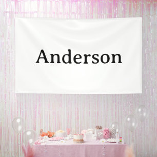 Delete Text Replace Own Design 6' x 10' Indoor Banner