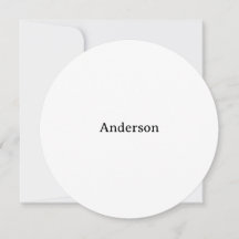 Delete Text Replace Own Design Circle 5.25"x5.25"
