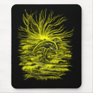 Delfinpaar Mouse Pad