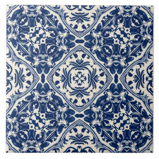 delft 3 style ceramic tile