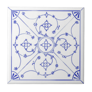 Delft Blau Design Ceramic Tile