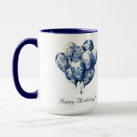 Delft Blue Balloons customisable