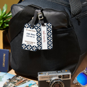 Delft blue - Luggage tags