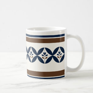 Delft Blue Simple Coffee Mug