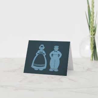 Delft Blue Two Notecard