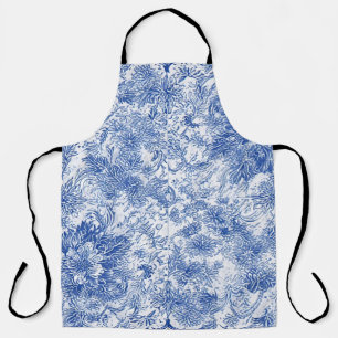 Delft Floral Tapestry - Apron