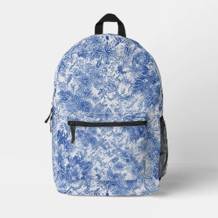 Delft Floral Tapestry - Backpack