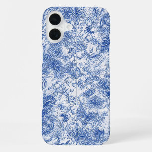 Delft Floral Tapestry - IPhone 16 Case