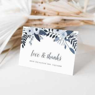 Delft Floral Thank You