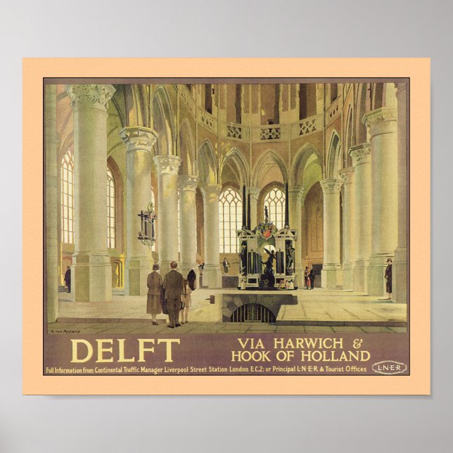 Delft LNER Poster (Front)
