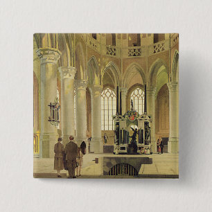 Delft LNER Poster 15 Cm Square Badge