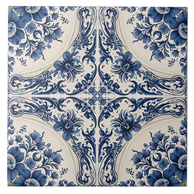 delft style 10 ceramic tile (Front)