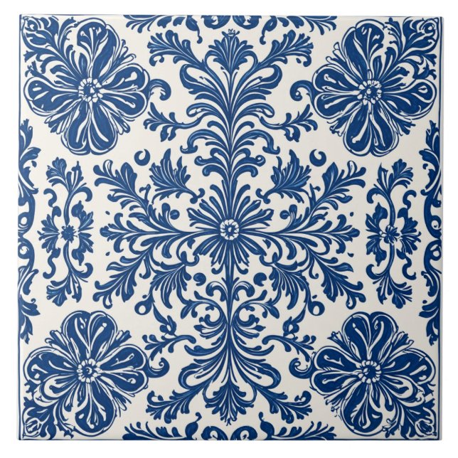 delft style 15 ceramic tile (Front)