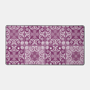 Delft tile ethnic national Dutch pattern   Desk Mat