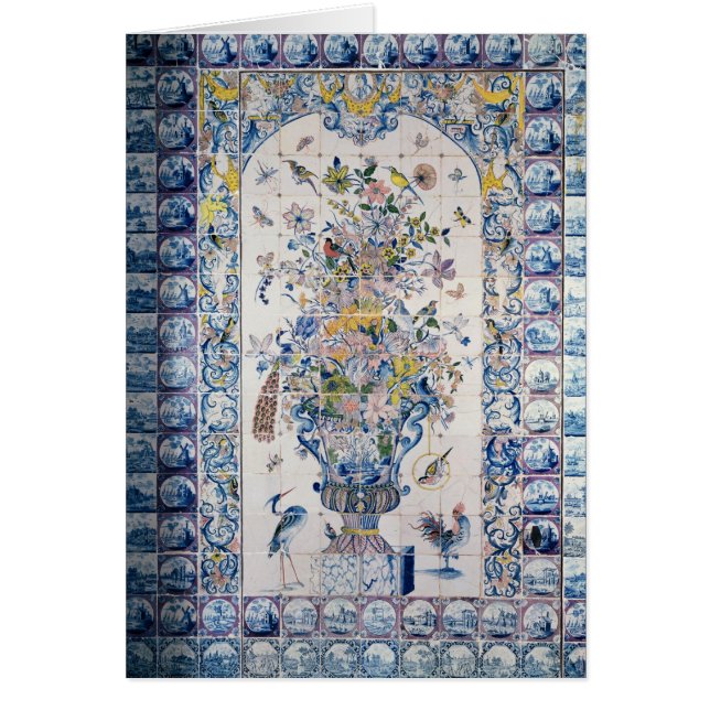 Delft tile panel from the bathroom (Front)