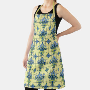 Delft Tile Pattern  Apron