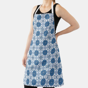Delft Tile Pattern  Apron