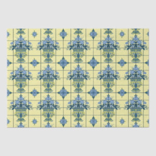 Delft Tile Pattern Tissue Paper