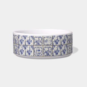 Delfts Blauw Pattern Tiles Bowl