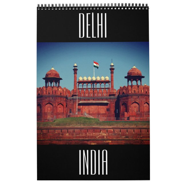 delhi india calendar (Cover)