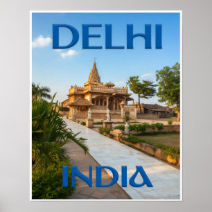 Delhi, India Poster