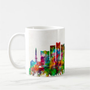 Delhi India Skyline Coffee Mug