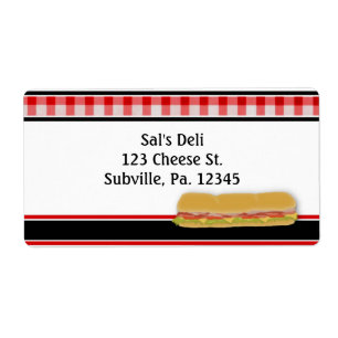 Deli Product Label Business Label