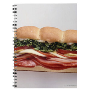 Deli sandwich notebook