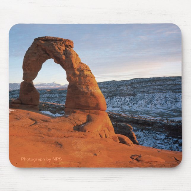Delicate Arch, Arches National Park Mousepad (Front)