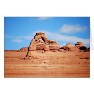 Delicate Arch, Arches National Park, Utah Card