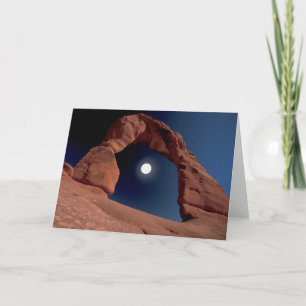Delicate Arch   Arches National Park Utah Card
