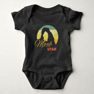 Delicate Arch as Moab Utah Souvenir Baby Bodysuit