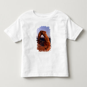 Delicate Arch at Sunset with snow covered La Toddler T-Shirt