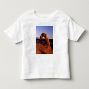 Delicate Arch at Sunset with snow covered La Toddler T-Shirt
