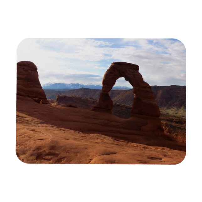 Delicate Arch I at Arches National Park Magnet (Horizontal)