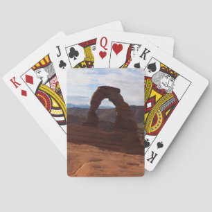 Delicate Arch I at Arches National Park Playing Cards