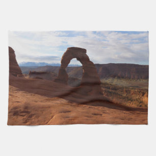 Delicate Arch I at Arches National Park Tea Towel